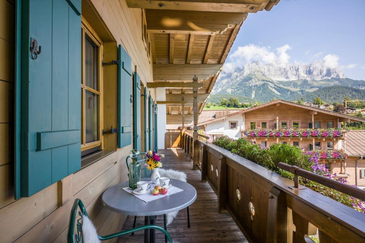 Appartements Schedererhaus Going am Wilden Kaiser Экстерьер фото